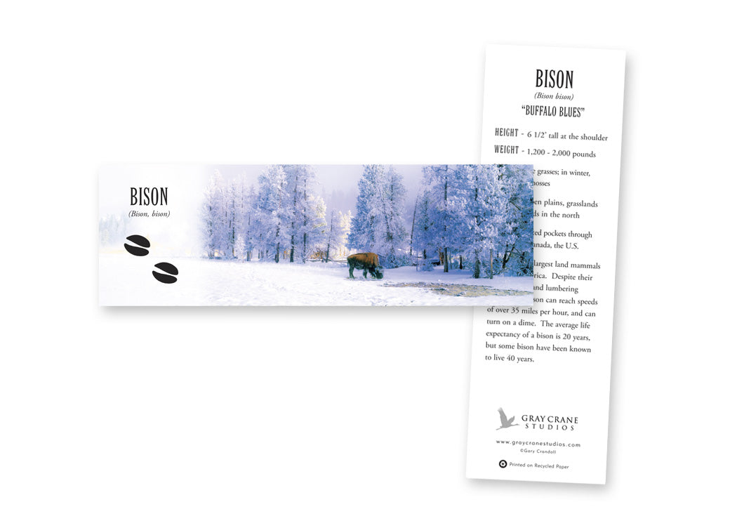 Buffalo Blues Bookmark
