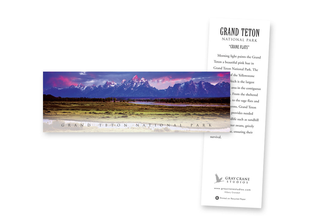 Crane Flats Bookmark