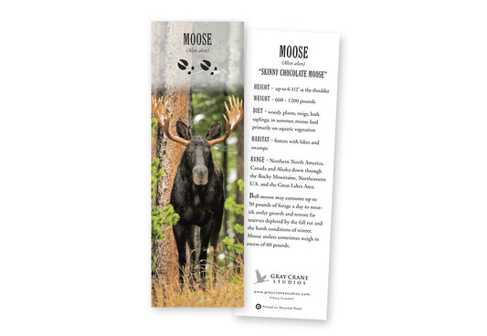 Skinny Chocolate Moose Bookmark