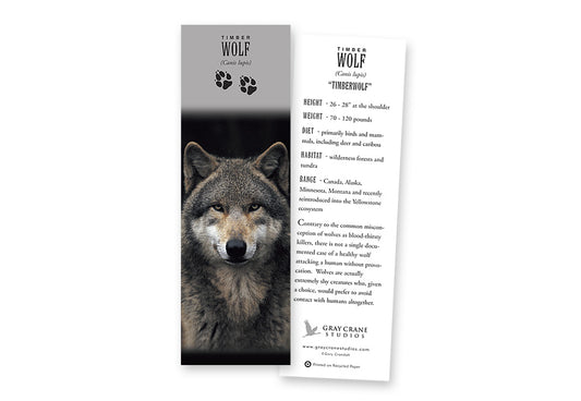 Timberwolf Bookmark